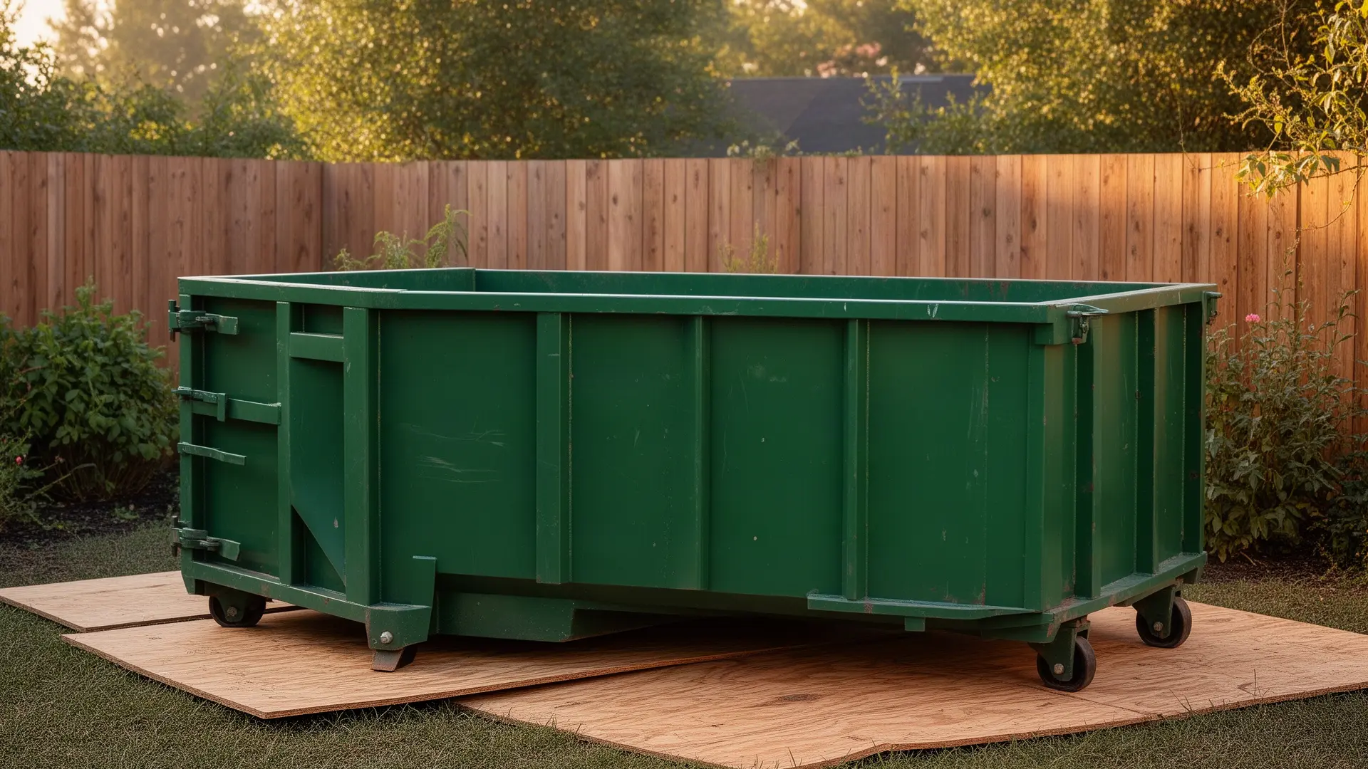 Roll-off dumpster from Bee Hollow Dumpster Rental in Johnson City, TN